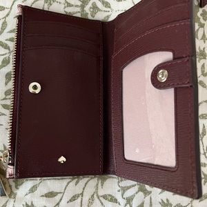 Kate Spade mini bifold wallet. Like new! No flaws.